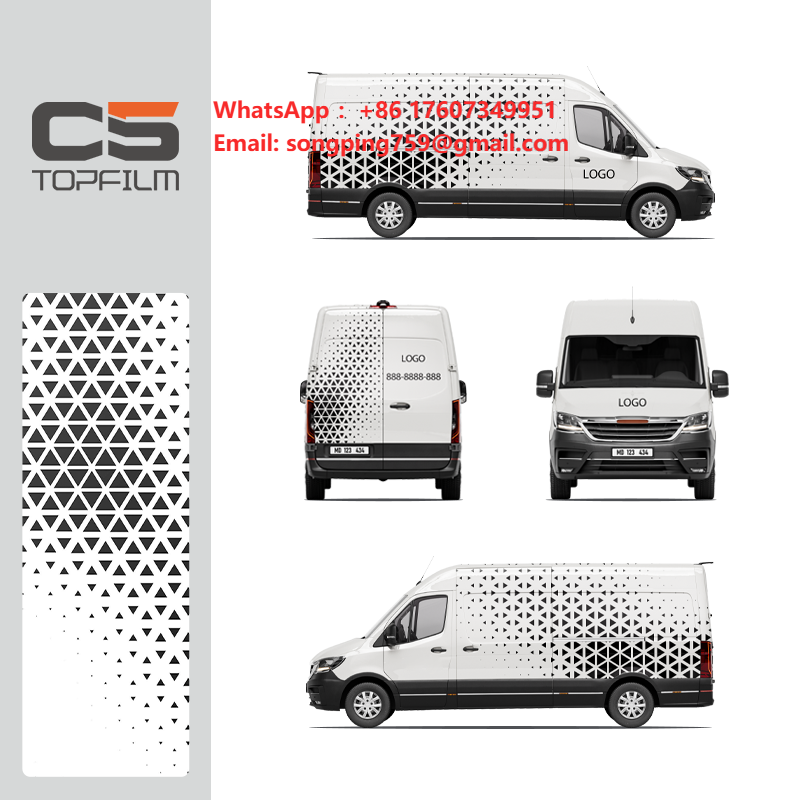 Commercial Printing & Graphics - Film publicitaire pour véhicule imprimé sur