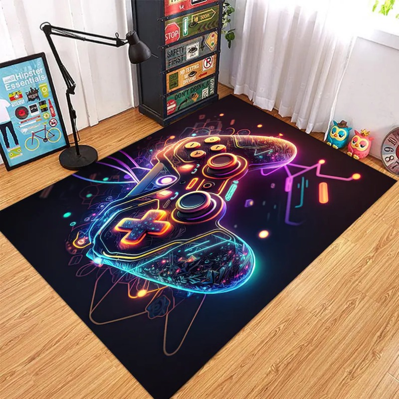 Commercial Printing & Graphics - Tapis de jeu Neon Glow, tapis