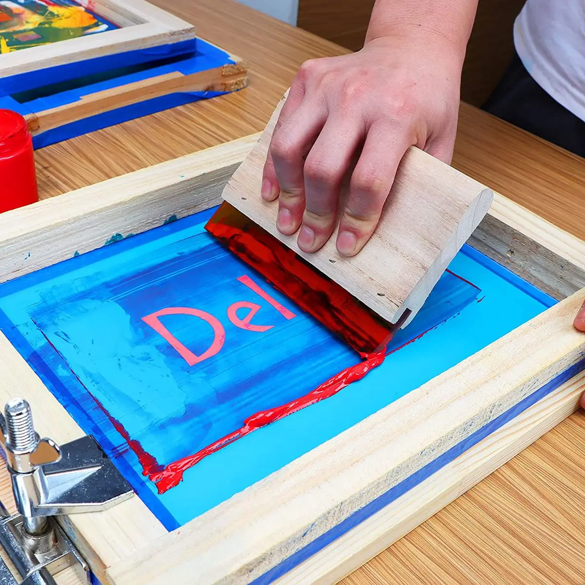 Raclette de sérigraphie en boi - Commercial Printing Ink avis et prix