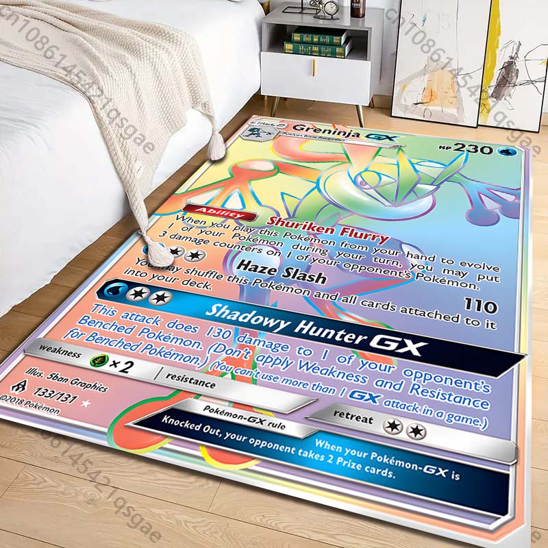 Tapis imprimé avec cartes Poké - Commercial Printing & Graphics avis et prix