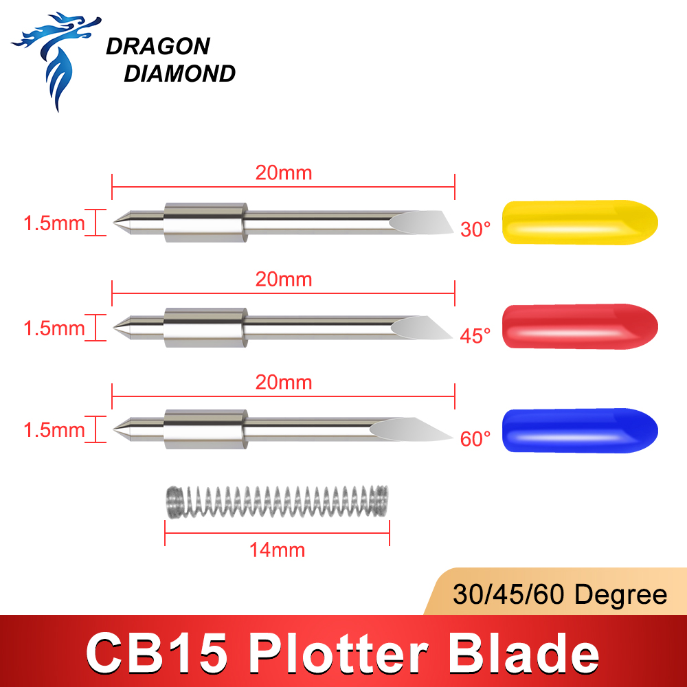 DRAGON DIAMOND 5 pièces 30/45/ - Cutting Plotter Blade avis et prix