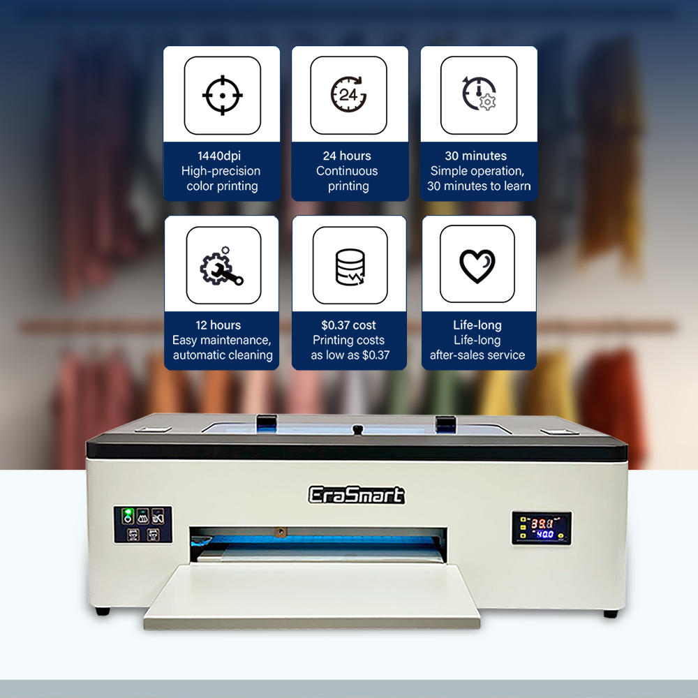 EraSmart-Ensemble d'imprimante - Commercial Printing Machine For Clothes avis et prix